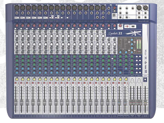 Signaturu 22 英國Soundcraft 帶效果器2編組調(diào)音臺